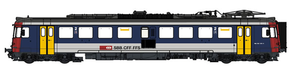 LS Models 17558 - Swiss Electric Railcar 540 039-5 of the SBB